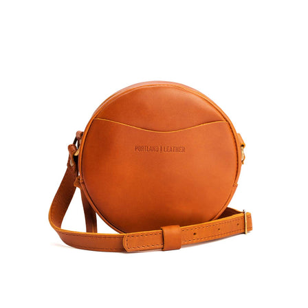 Honey*Small | Circle shaped crossbody bag with top zipper