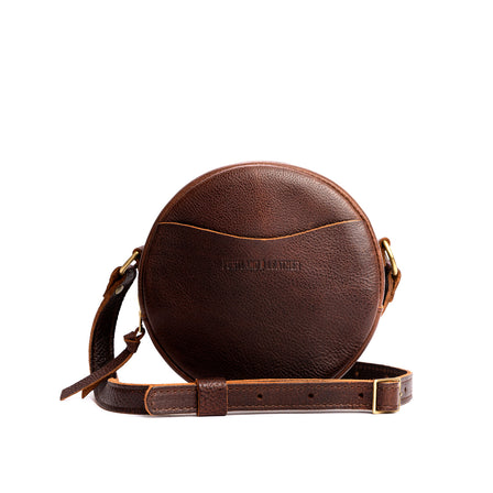 Coldbrew*Small | Circle shaped crossbody bag with top zipper