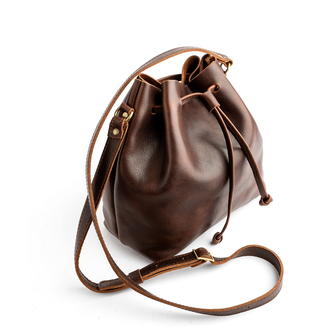 Coldbrew | Slouchy crossbody bag with drawstring closure