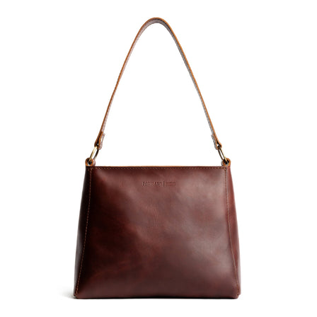 All Color: Cognac | Triangle Leather Handmade Bag