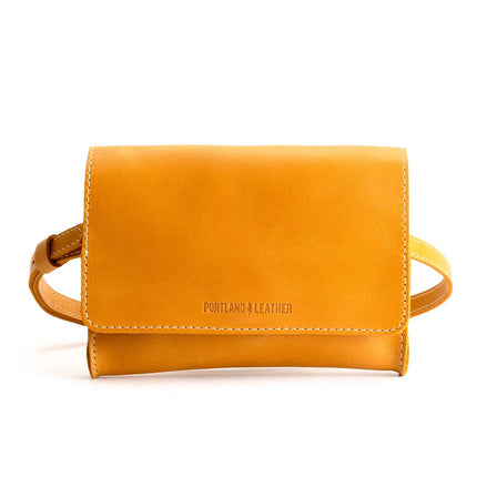  Sunflower | Petite bag with magnetic flap closure and adjustable belt strap