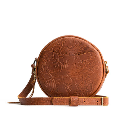 Meadow*Small | Circle shaped crossbody bag with top zipper