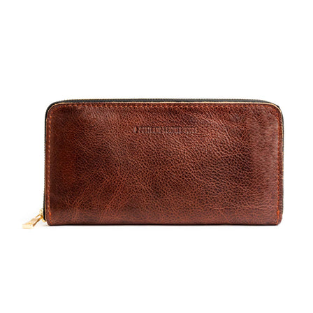 All Color: Nutmeg | leather handmade wallet